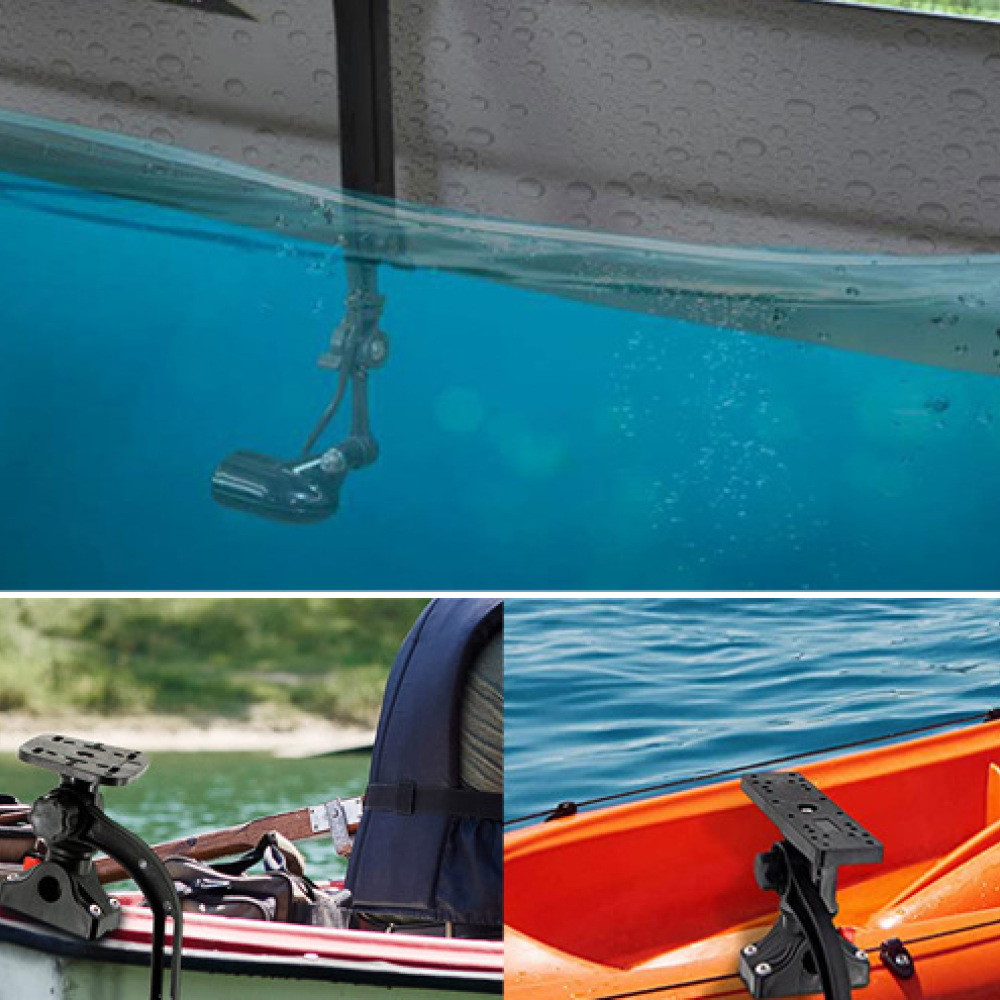 Fishing Kayak Fish Finder Mount - Support de fixation rotatif pour sonar