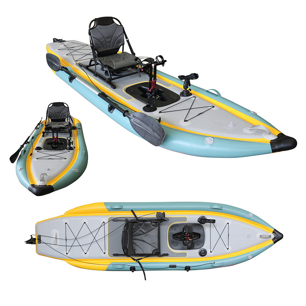 Kayak de pêche gonflable pliab - Fishing Kayak Sit On Top avis et prix