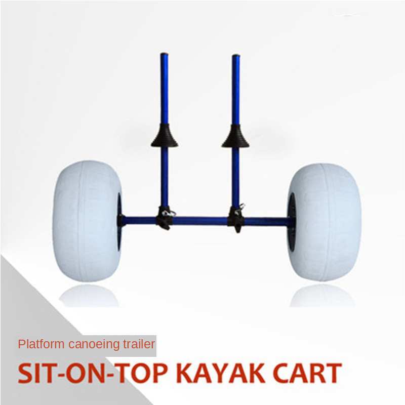 Remorque de kayak pliable vert - Fishing Kayak Cart avis et prix