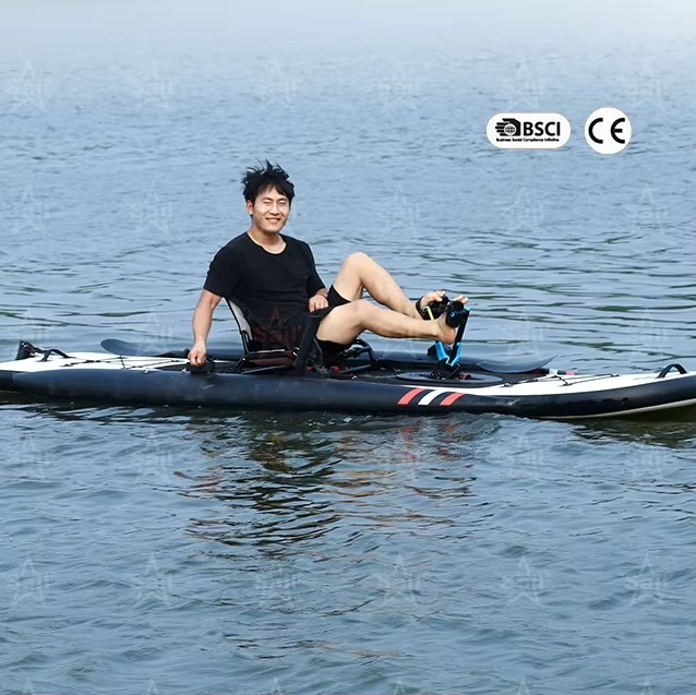 Kayak gonflable à pédales pour - Fishing Kayak Sit On Top avis et prix