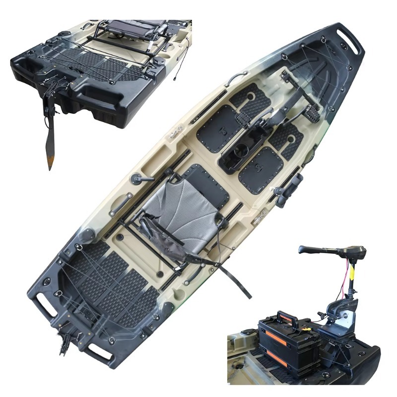 Kayak de pêche motorisé 1 pers - Fishing Kayak Sit On Top avis et prix